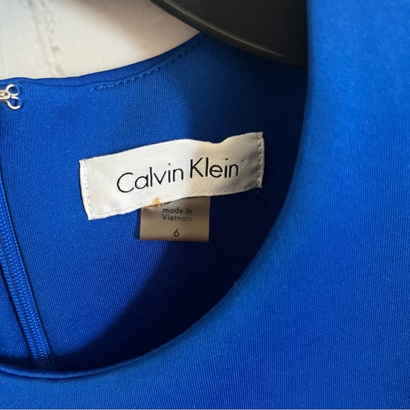 Calvin Klein Blue Midi Dress - Picture 6 of 7